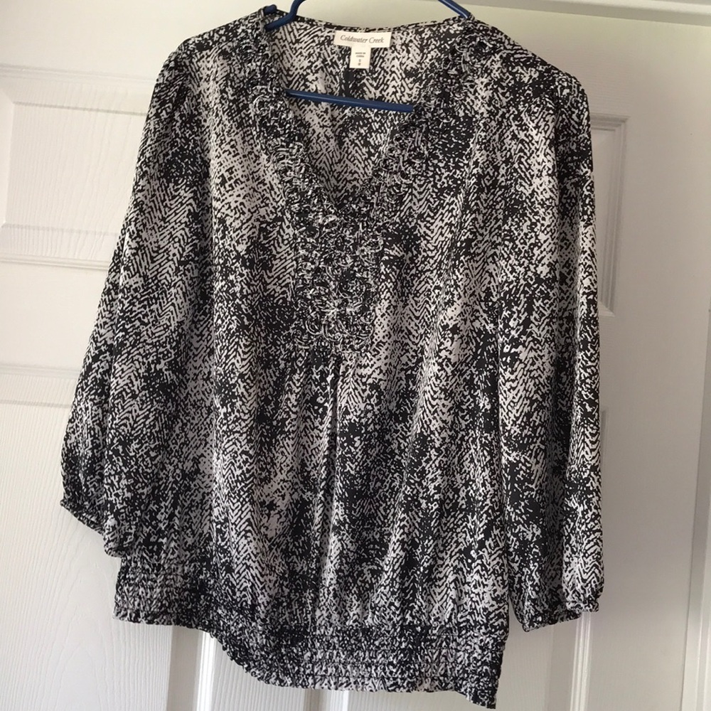 Coldwater Creek silky top